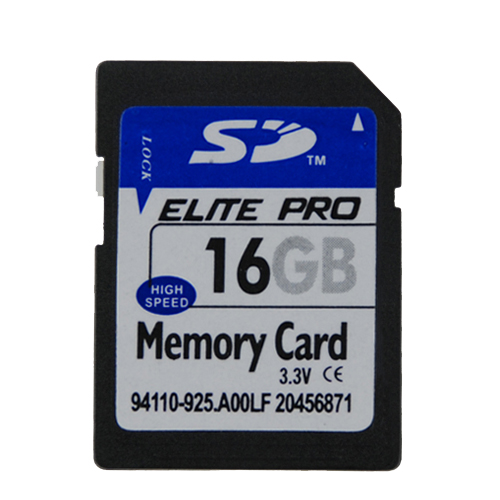 SD Flash Memory Card (16GB) - Click Image to Close